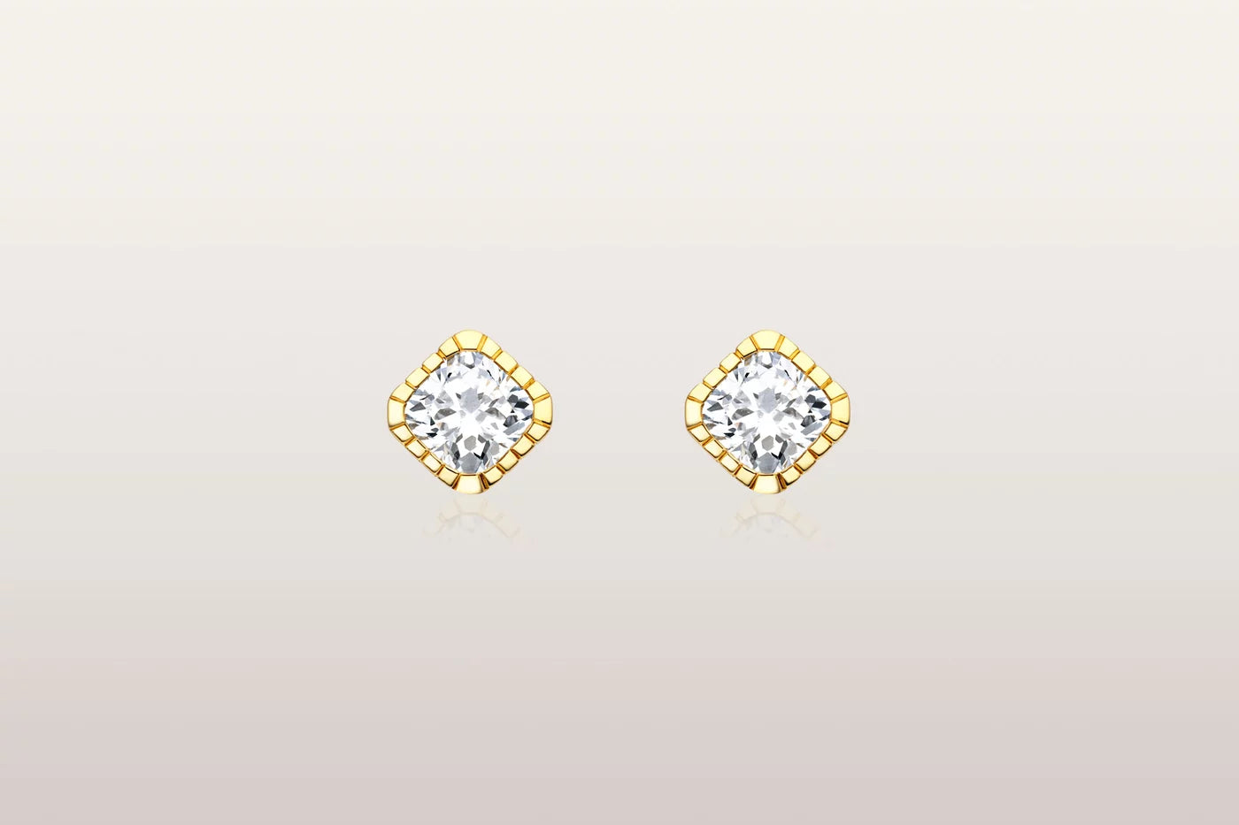 Eternity Earrings Cushion
