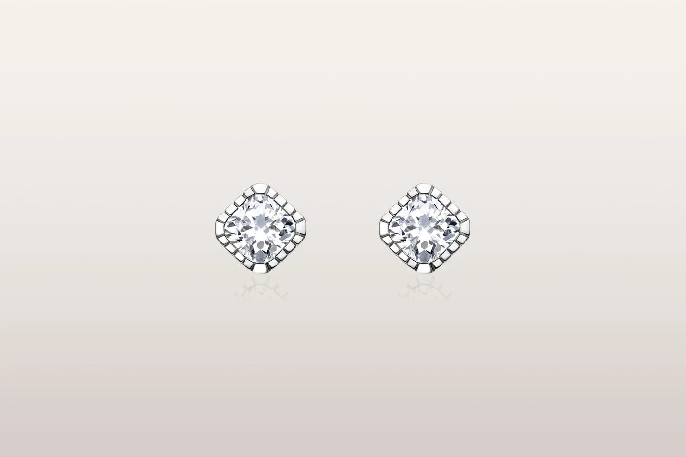 Eternity Earrings Cushion