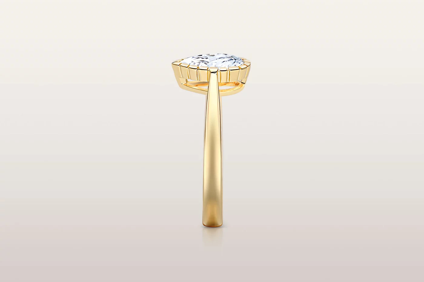 Eternity Pear Ring