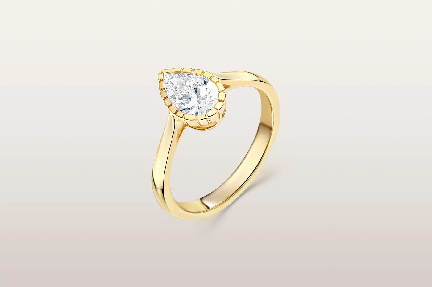 Eternity Pear Ring